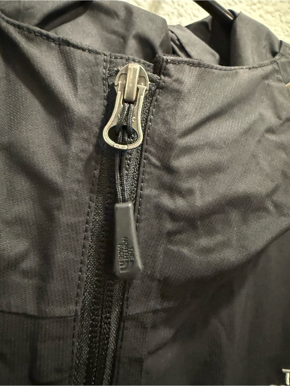 The North Face Black Hooded Rain Jacket - Picture 3 of 7